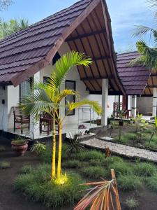 Zahrada ubytování KABY Bungalows