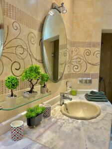 Koupelna v ubytování Appartement Marrakech avec piscine privée