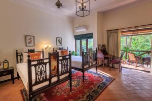 Posezení v ubytování Old Kent Estates & Spa, Coorg