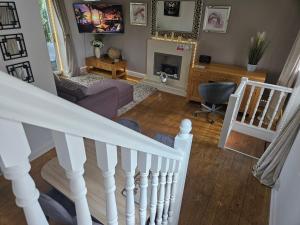 Χώρος καθιστικού στο Millbank Cottage, Kidderminster