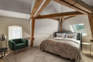 Postel nebo postele na pokoji v ubytování Boutique Hotel by Maier - contactless check-in