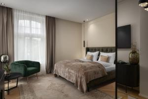 Boutique Hotel by Maier - contactless check-in客房内的一张或多张床位