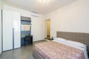 Postel nebo postele na pokoji v ubytování Home