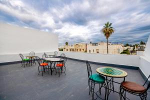 Balkón nebo terasa v ubytování Riad Les Champs De Fès