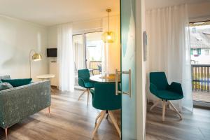 Posezení v ubytování Ferienhaus Rebhof