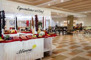 a store with a buffet of food on display at Occidental Jandía Mar in Morro del Jable