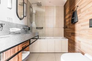 Koupelna v ubytování Clarion Hotel Sundsvall
