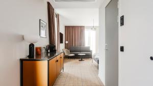 TV a/nebo společenská místnost v ubytování Clarion Hotel Sundsvall