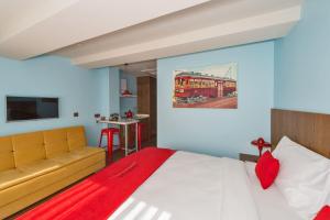Postel nebo postele na pokoji v ubytování Taksim Istanbul Nis Hotel - Istiklal Street