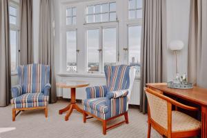 Posezení v ubytování Seehotel Borkum