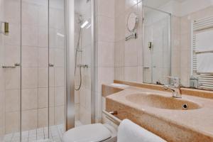 Koupelna v ubytování Seehotel Borkum