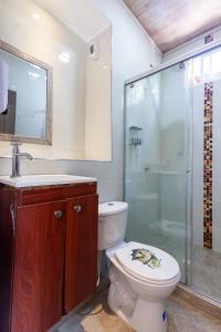 MINCA Chunuu - glamping - coworking MINCA的一间浴室