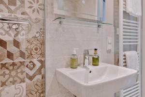 Koupelna v ubytování Seehotel Borkum
