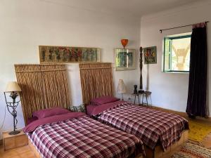 Ένα ή περισσότερα κρεβάτια σε δωμάτιο στο La Maison Du Bled +71 φωτογραφίες