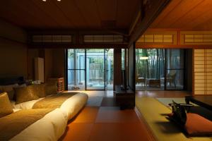 箱根町にあるきたの風茶寮 （大人専用）のベッドルーム1室(大型ベッド1台付)