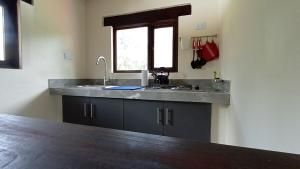 Η κουζίνα ή μικρή κουζίνα στο Alojamiento Campestre - Alcaparro