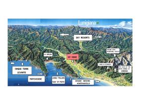 una mappa delle mie regioni e della mia prossima isola di Lovely House with private pool 3X2 with jacuzzi and breakfast with garden and BBQ next seaside and train station a Sarzana Altre 37 foto