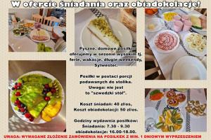 Jedzenie w kwaterze prywatnej lub w pobliżu