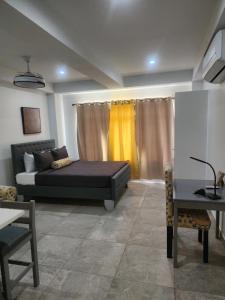 Телевизор и/или развлекательный центр в Topview Apartment