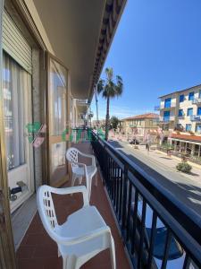 En balkon eller terrasse på CorsoItalia43c