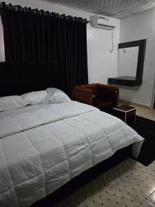 Krevet ili kreveti u jedinici u okviru objekta Geomatics Lodge