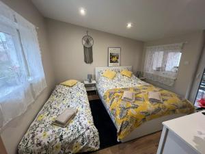 Postel nebo postele na pokoji v ubytování Studio Rybacka 4 Darłówko + 18 fotografií