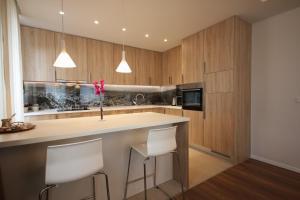 Kuchyň nebo kuchyňský kout v ubytování Sarajevo Daily Apartments