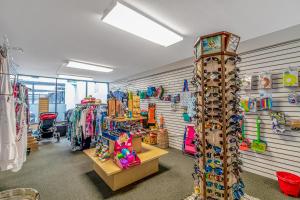 a store with a lot of toys and other items at Modern & Updated Oceanview Studio! Sleeps 4! Landmark 523 in Myrtle Beach