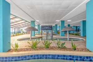 a rendering of the lobby of a resort at Modern & Updated Oceanview Studio! Sleeps 4! Landmark 523 in Myrtle Beach