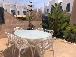 Balkón alebo terasa v ubytovaní Residencial Dulcinea - Chalet