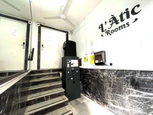 Kuchyň nebo kuchyňský kout v ubytování LÀtic Rooms