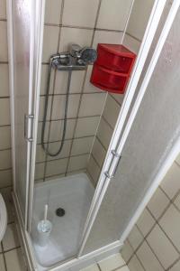 Koupelna v ubytování Casa Leonardo Residence Le Piramidi + 6 fotografií