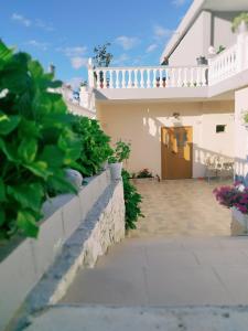 Balkón nebo terasa v ubytování Vila Rusi