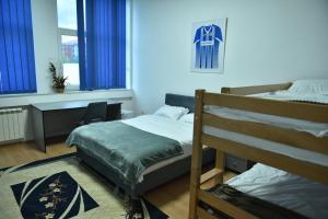 Postel nebo postele na pokoji v ubytování Hostel Nikšić