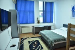 Postel nebo postele na pokoji v ubytování Hostel Nikšić