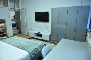 Postel nebo postele na pokoji v ubytování Hostel Nikšić