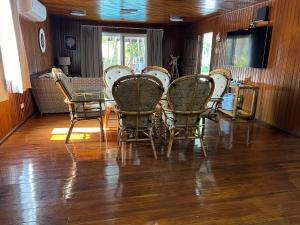 Prostor za sedenje u objektu Villa Aurora Coral