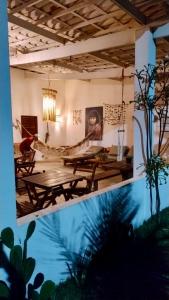 Posezení v ubytování Casa Sereia Icapuí