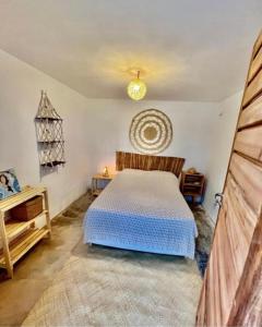 Postel nebo postele na pokoji v ubytování Casa Sereia Icapuí