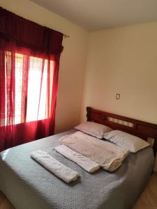 Postel nebo postele na pokoji v ubytování Refugio del Sol