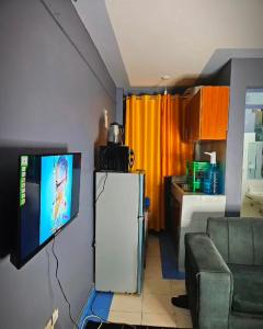 Η κουζίνα ή μικρή κουζίνα στο Accacia apartment