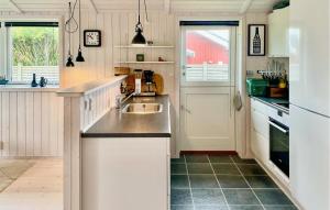 Dapur atau dapur kecil di Lovely Home In Slagelse With Kitchen