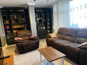 Χώρος καθιστικού στο IZMIR Park Apart