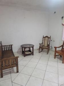 Posezení v ubytování Hostal MURCIA