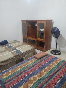 Postel nebo postele na pokoji v ubytování Hostal MURCIA