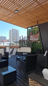Posezení v ubytování Terraza Traslaviña