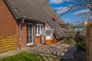 Bygningen som feriehuset ligger i