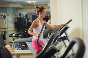 Centrum fitness w obiekcie Hotel Neuhintertux