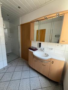 Koupelna v ubytování Pension Cao Lai