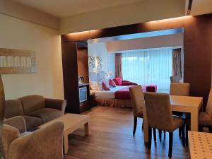 Posezení v ubytování Lux Tychi Hotel